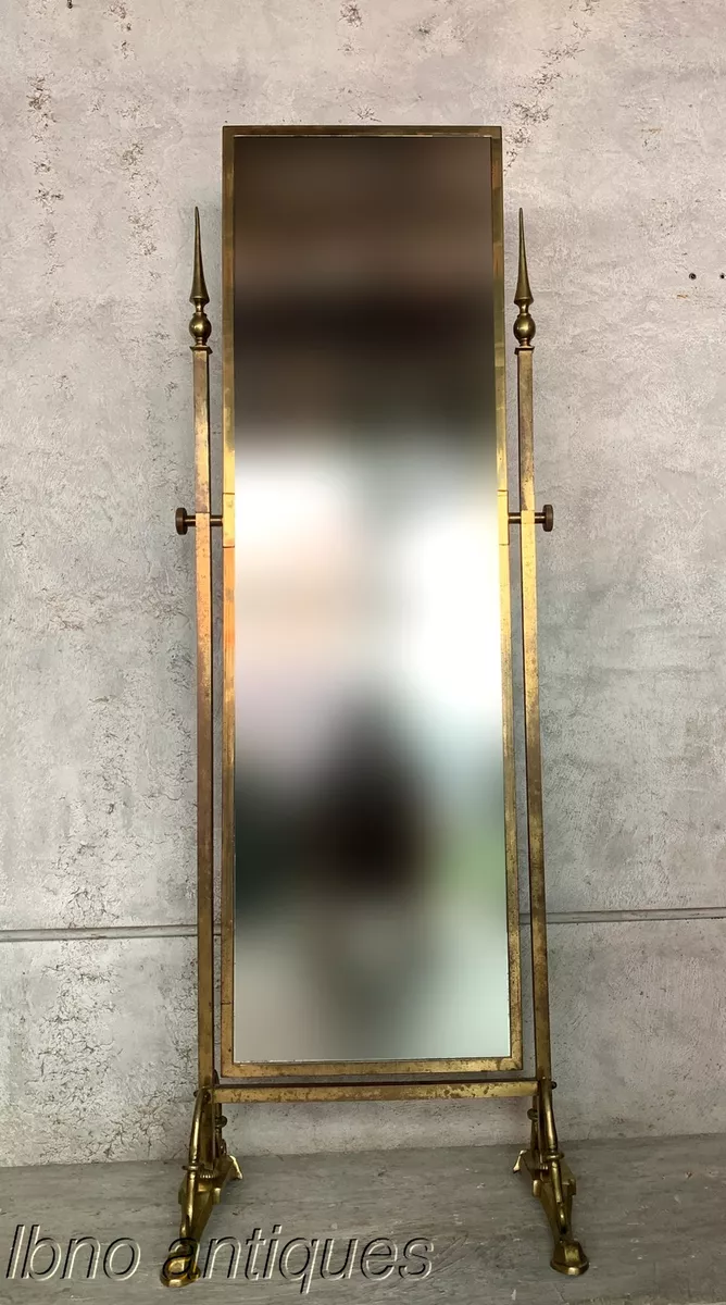 Brass full 2024 length mirror