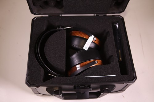 Audeze LCD-2 Cuffie Over-Ear in palissandro ad alta fedeltà con retro aperto nuove, scatola aperta - Foto 2 di 9