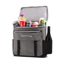 Nordbliss Insulated Backpack Cooler Leak Proof - Large Cooler with Ice Pack