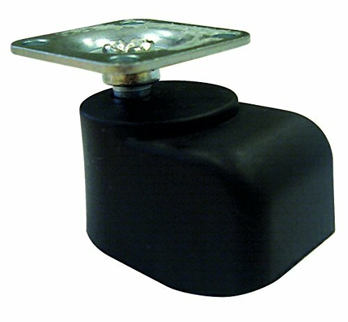 HSI pesante rotolo Mini con piastra, ruota gomma 25 mm, piastra, (C7D)