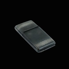 Georg Jensen. Art deco Iron and Silver Case #5102 - Arno Malinowski.