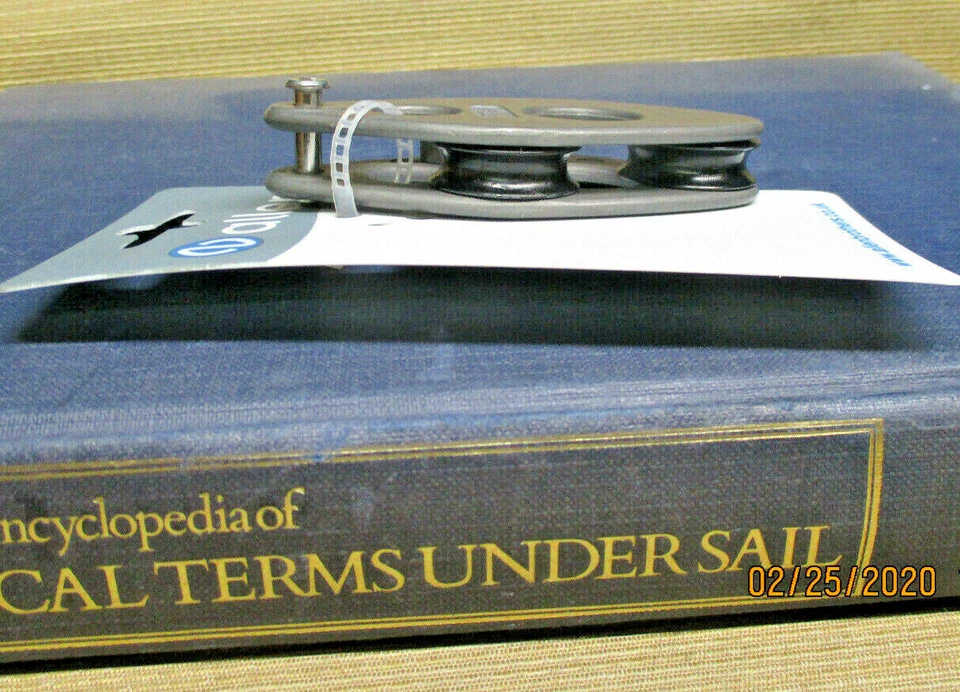 BLOCK-ALUMINUM FIDDLE W/CLEAT PKG PA 165LZ/1 ALLEN BAINBRIDGE - Image 2 of 3