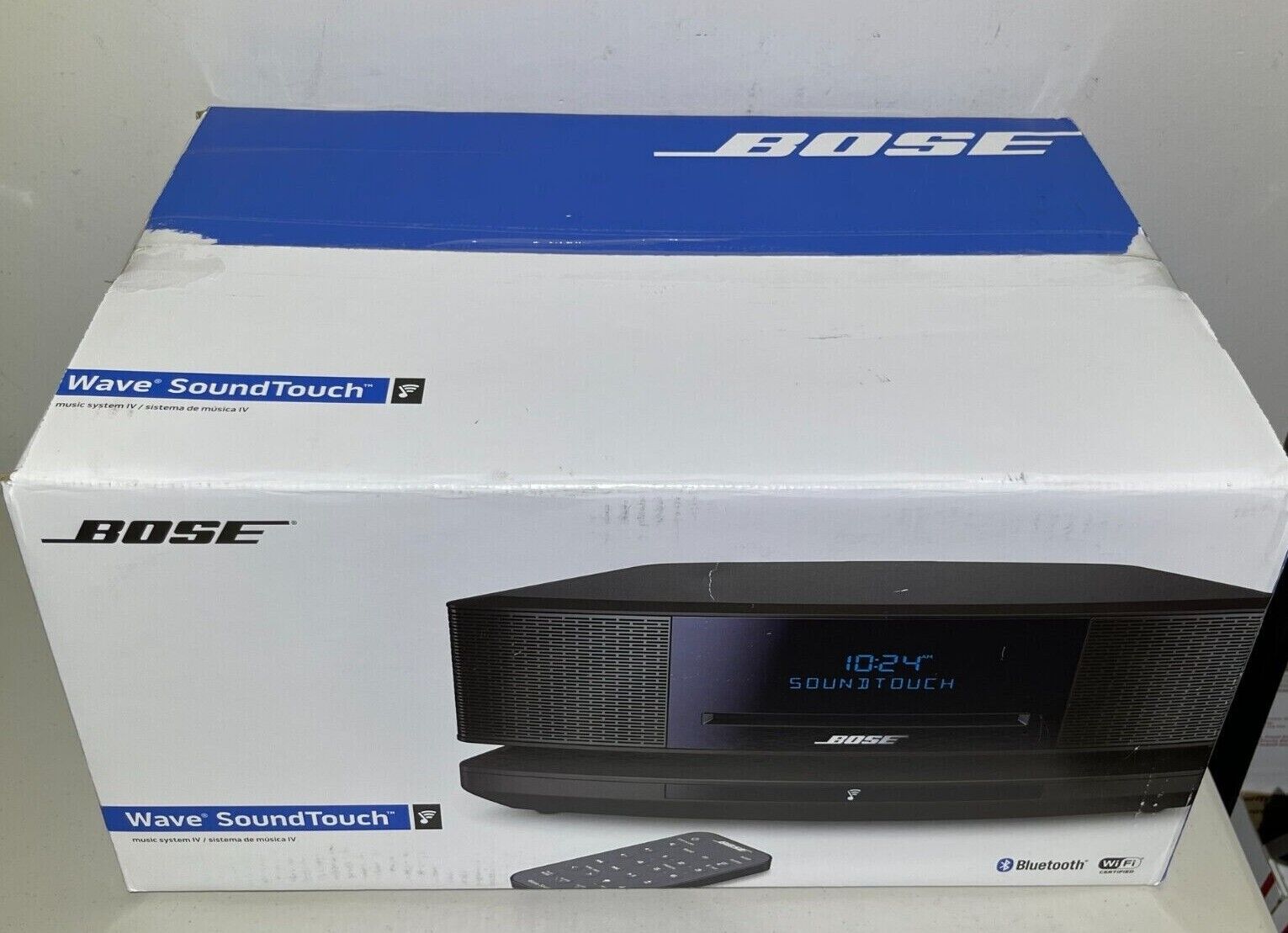 Bose Wave SoundTouch Music System IV Audio CD Player AM/FM Radio Wi-Fi  Bluetooth