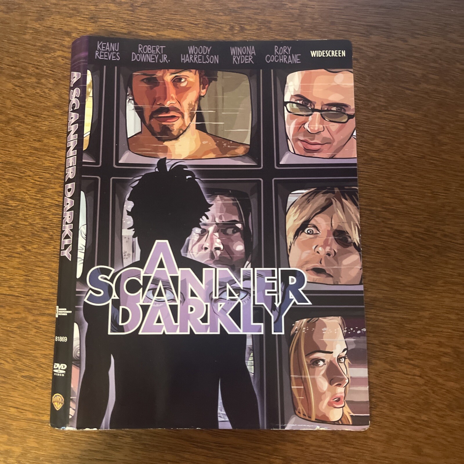 A Scanner Darkly (DVD, 2006) Keanu Reeves, Robert Downey Jr. Woody ...