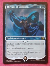 Magic The Gathering SIGNATURE SPELLBOOK JACE FOIL THREADS OF DISLOYALTY card MTG