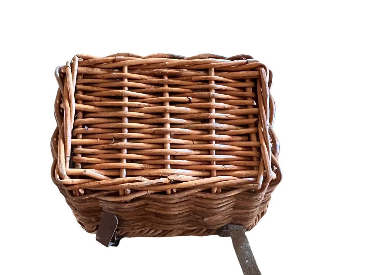 Panier Vélo Rectangulaire En Osier Nantucket Bike Basket Co. - Teinte Miel