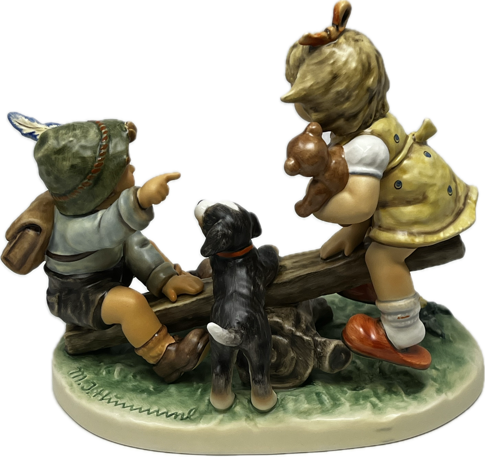 hummel 2312 "teeter totter time" 7" tm9 2450 *mint* eBay