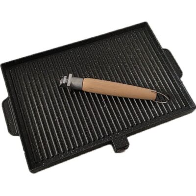 Griglia Per Bistecchi In Acciaio Inox - Per Forno, Barbecue O Fornelli, Con Fori Anti-Caduta