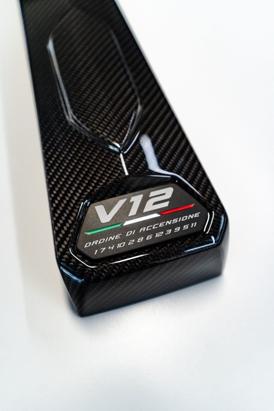 Lamborghini Revuelto Carbon Fiber Engine Cover 47B103927 (shiny)
