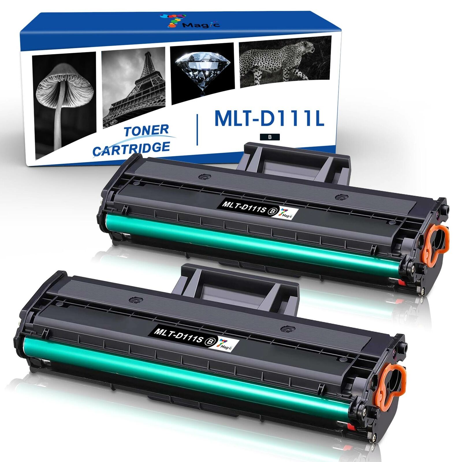 2PCS MLT-D111S MLTD111S Toner Cartridge For Samsung 111S Xpress M2020W, M2070FW