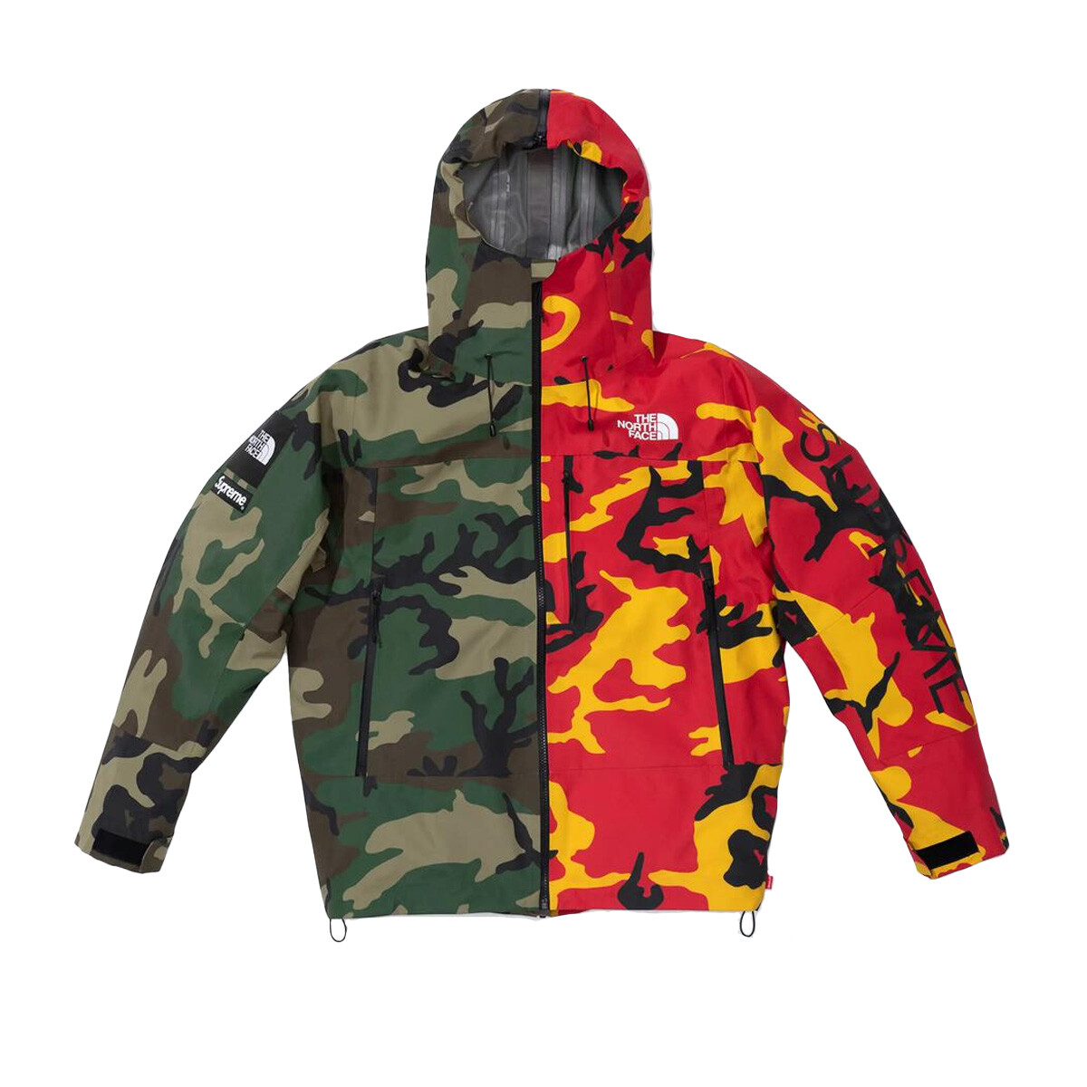 Превосходная мужская камуфляжная куртка The North Face с разрезом и проклеенным швом NF0A875D 138090₽