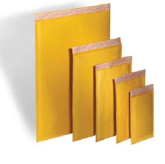 SOBRES ACOLCHADOS SOBRES 250 #0 6x10 KRAFT BURBUJA SOBRES 6"x10" SELLADO AUTOMÁTICO Foto 4 de 4