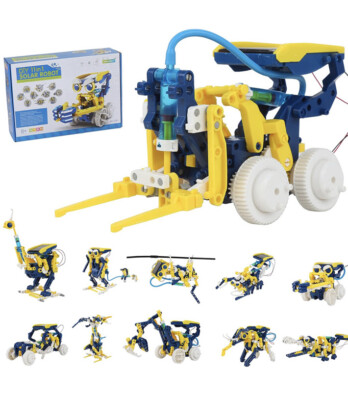 AWEFRANK STEM Robot Kit 11-in-1 Science Robot Kit Toys for Kids- DIY Building...