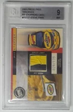 1x  V0186: 2003 Steve Park: PST17: Pit Stoppers Cars: Beckett: 9: MINT: 00027688