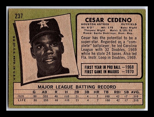 1971 Topps Baseball Cards 1-263 - You Pick - aaalvins - Picture 165 of 193