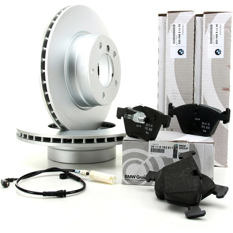 ORIGINAL BMW Bremsscheiben Ø 310mm Beläge Wako E60 E61 520-525i 520d 525d vorne
