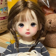 1/6 BJD Girl SD DOLL Free Eyes and Face Up Resin Toys Bare Body Birthday Gift