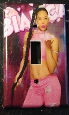 Custom Handmade Bianca Belair Single Toggle Light Switch Cover