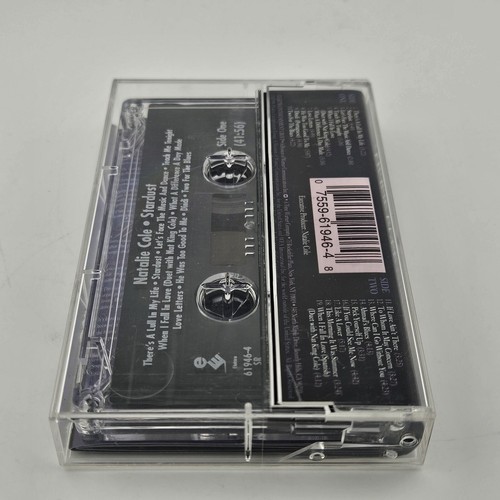 Sealed Natalie Cole Cassette Stardust 1996 New Old Stock Tape - Picture 7 of 8