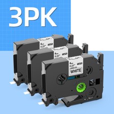 Compatible Brother TZ Tze Label Tape Printer P-Touch Laminated 18mm/12mm/9mm 8m