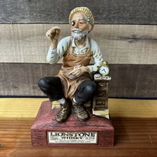 Lionstone  Whiskey Bottle The Watchmaker European workers Ltd  1974