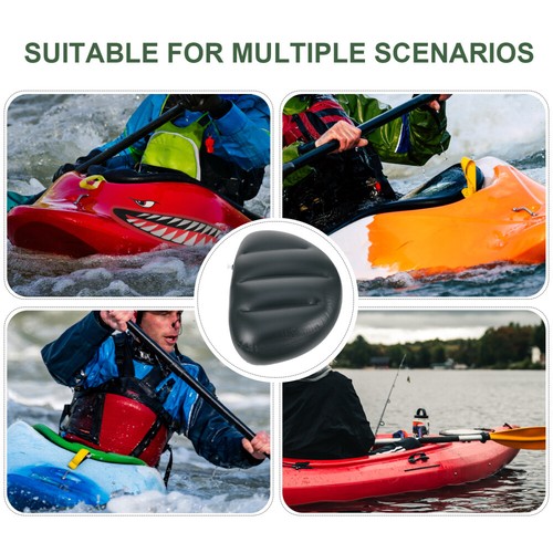 2 Pcs Fishing Cushion Floatation Kayak Office Green PVC Seat Pad - Picture 6 of 12