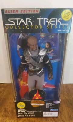 Star Trek Next Generation Worf Figure Alien Edition Collector's Series 6286 New