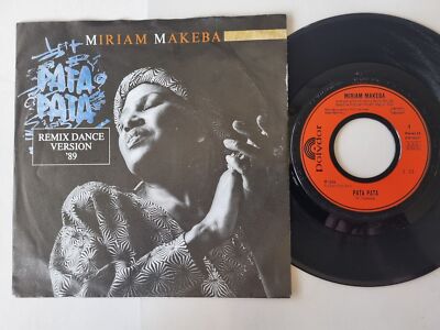 Miriam Makeba - Pata Pata (Remix Dance Version '89) 7'' Vinyl Germany