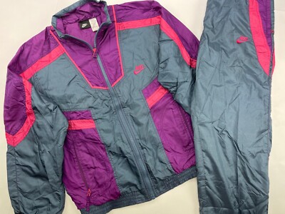 ウォーキング・ランニングウェア 90s NIKE setup trackjacket pants y2k L Nike tracksuit, vintage Nike Swoosh track suit, jacket pants