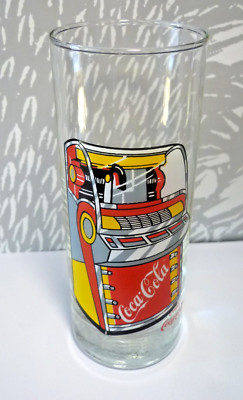 1 Original Coca Cola Glas / Gläser, Trinkglas, 1991, Jukebox  VITRINENZUSTAND