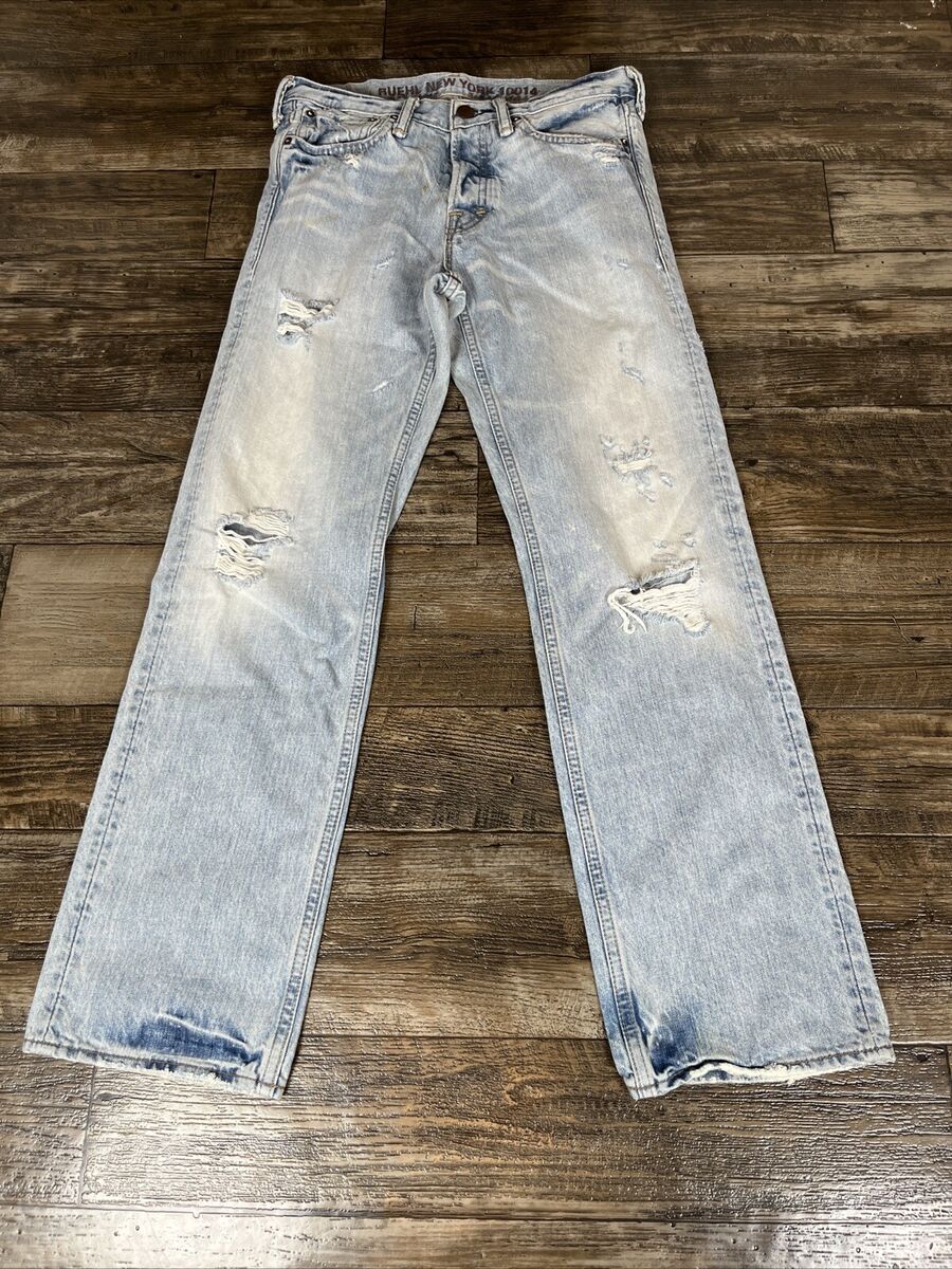 RUEHL No 925 Jeans Mens 30x32 Blue Bowery Classic Straight RUEHL No 925 Jeans Mens 30x32 Blue Bowery Classic Straight