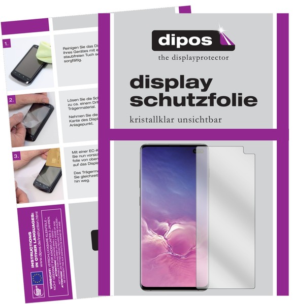 6X Schutzfolie FüR Samsung Galaxy S10 Plus Klar Displayschutzfolie Folie Display-image