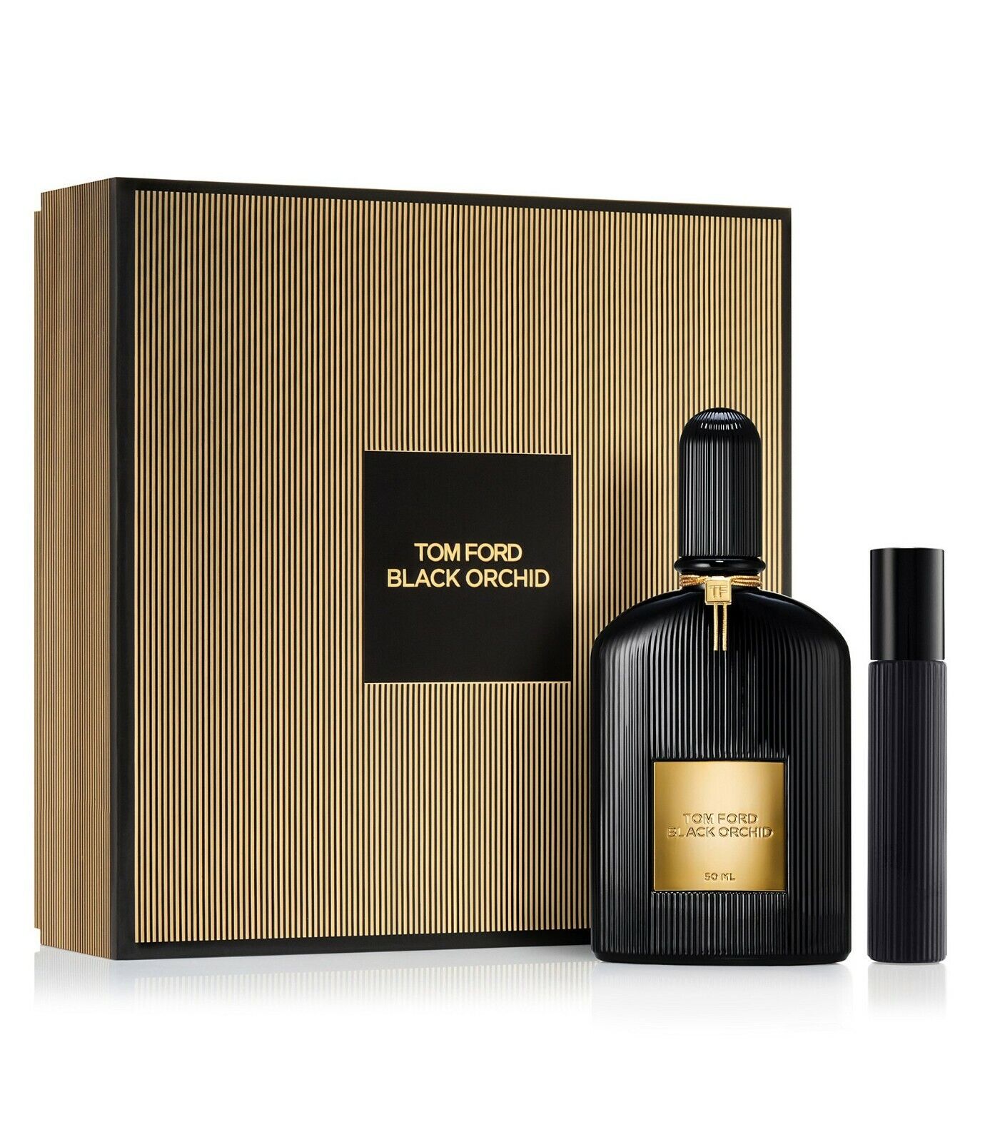 TOM Black Orchid Collection Gift Set edp 1.7oz + Travel Spray | eBay