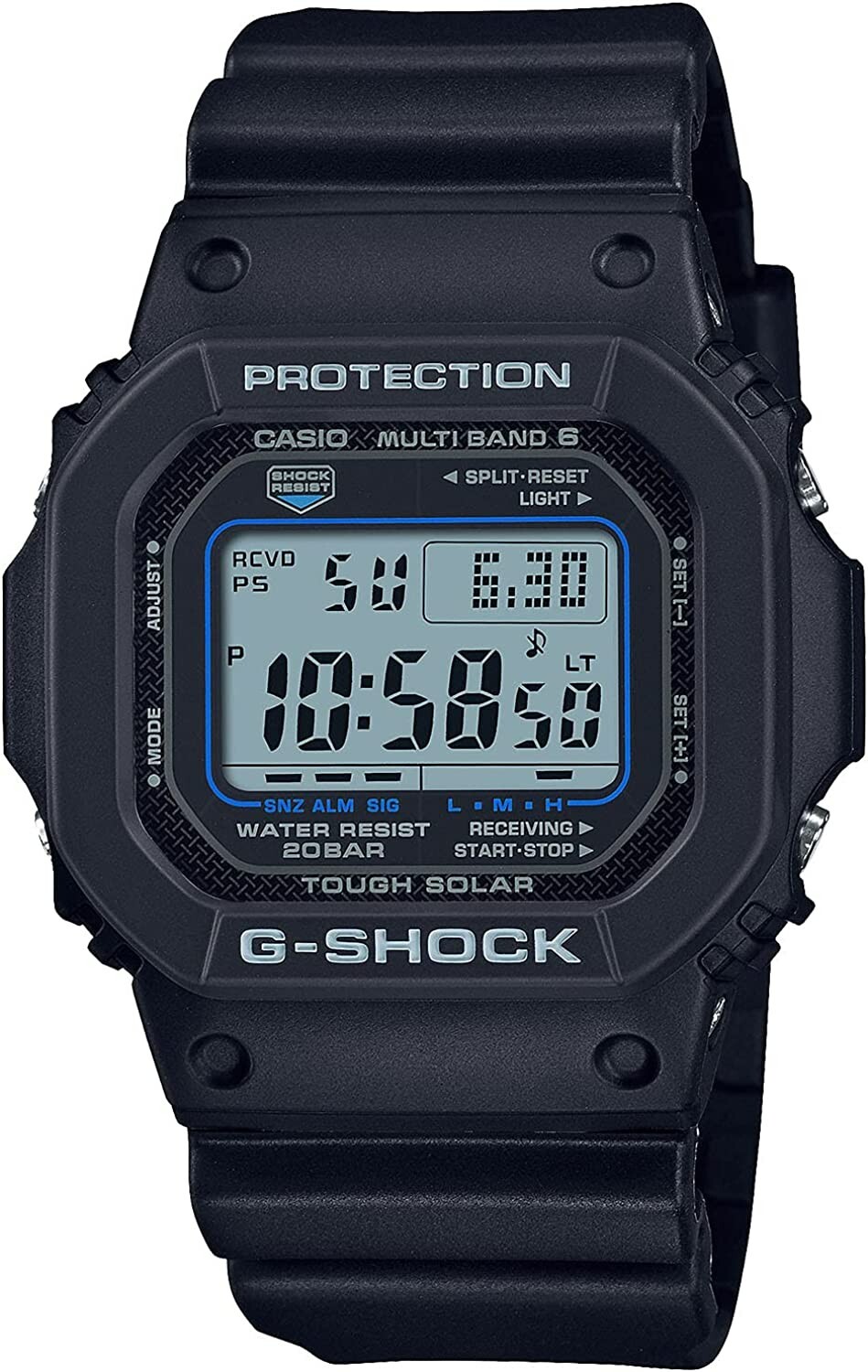 Casio G-shock 201e114h Gw-5000 Quartz Digital Watch
