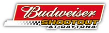 Budweiser Shootout Daytona Nascar Racing Car Sticker - 3'', 5'', 6'' or 8''