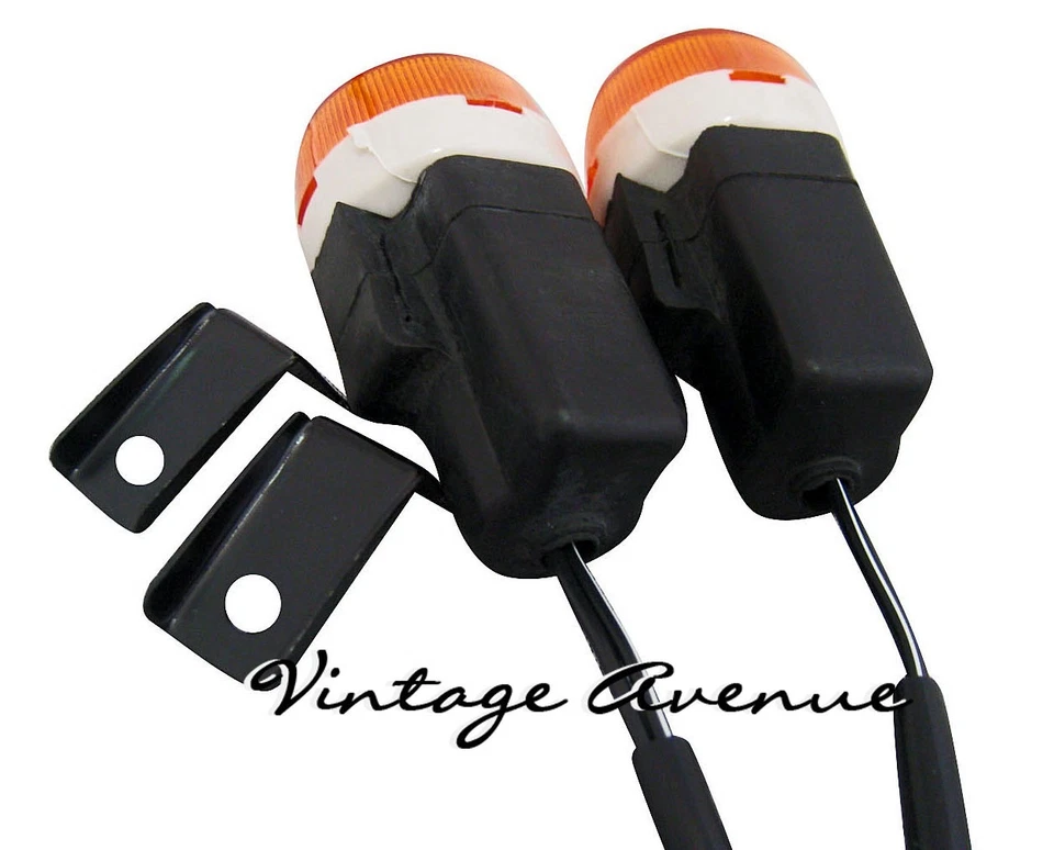 SUZUKI PE175 PE250 PE400 INTERMITENTE 1 PAR 6/12V [TW26] Foto 2 de 4