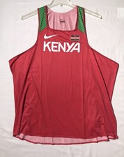 Nike Pro Elite Kenya Olympic Singlet Track Field Run Made in USA 898134-XXX 3XL