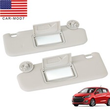 2Pcs Sun Visor With Mirror For Chevy Sonic 20...