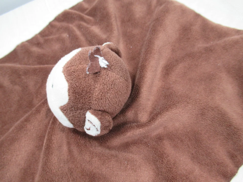 Tiddliwinks brown plush monkey small security blanket baby lovey - Image 4 of 4