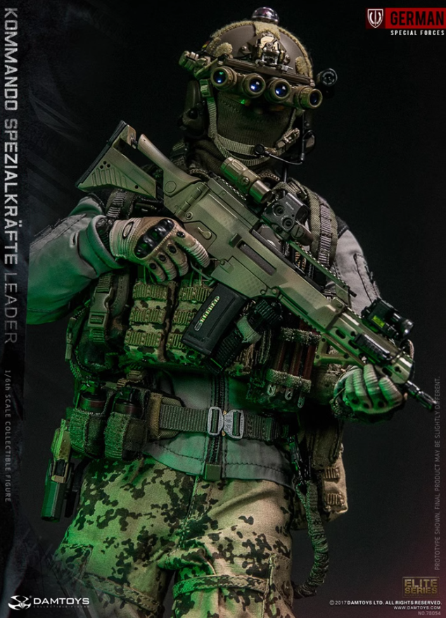 DAMTOYS 78054 KSK German Soldier Special Forces 1/6 Scale