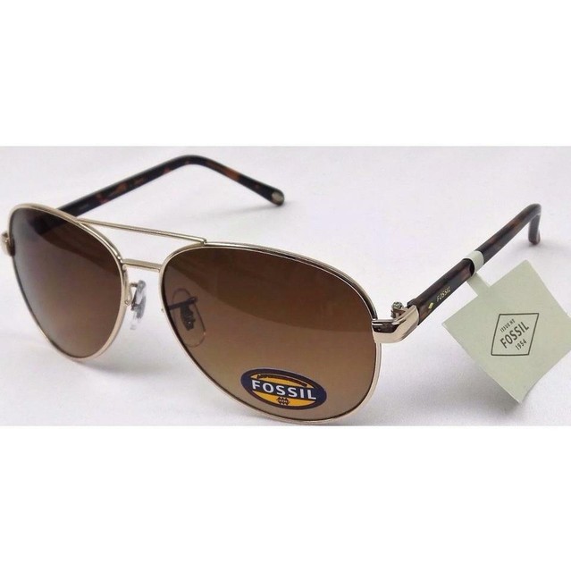 fossil rose gold sunglasses