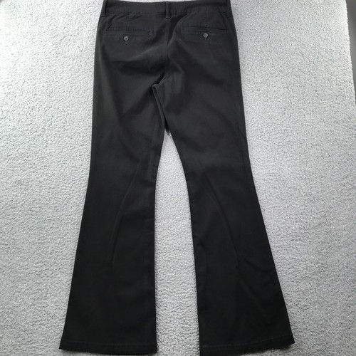 AMERICAN EAGLE Women's Size 14 Long ARTIST FLARE Super Stretch Black Pants  | eBay