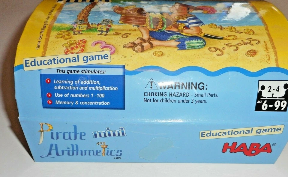 HABA Pirate Arithmetics Mini Game Rechen-Piraten / Learn whilst playing! - Image 3 of 4
