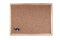 Pinwand 30 X 40Cm Kork-Pinnwand Mit Naturholzrahmen