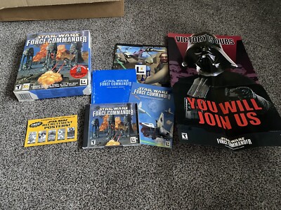 COLLECTION LUCASARTS STAR wars Dark forces & Rebel Assault PC Big Box carton FR EUR 21,34 - FR