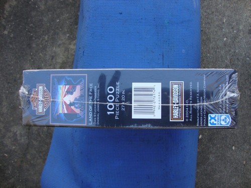 Harley-Davidson The Land of The Free ~ 1000-Piece Puzzle - Very Rare - Picture 3 of 3