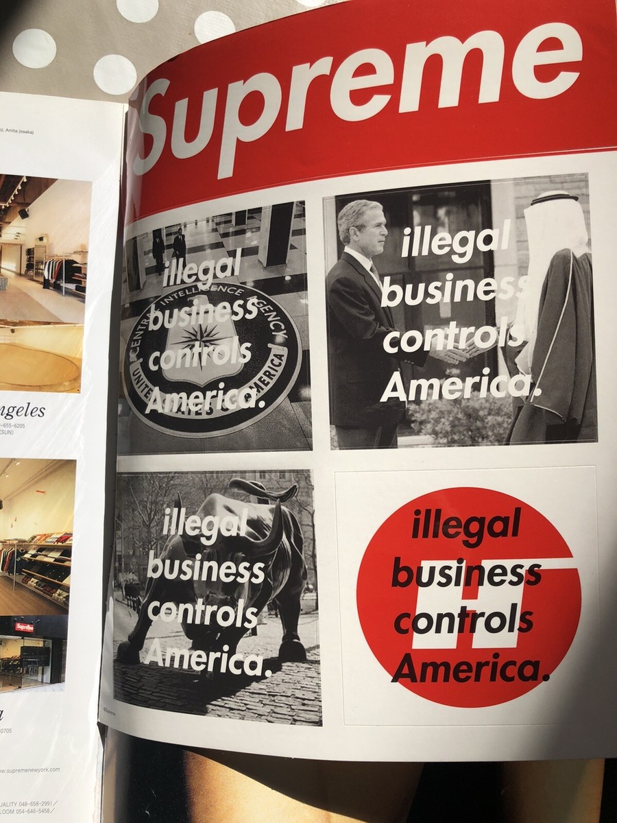 Supreme Book 2005 A/W Magazine Catalogue Rare | eBay