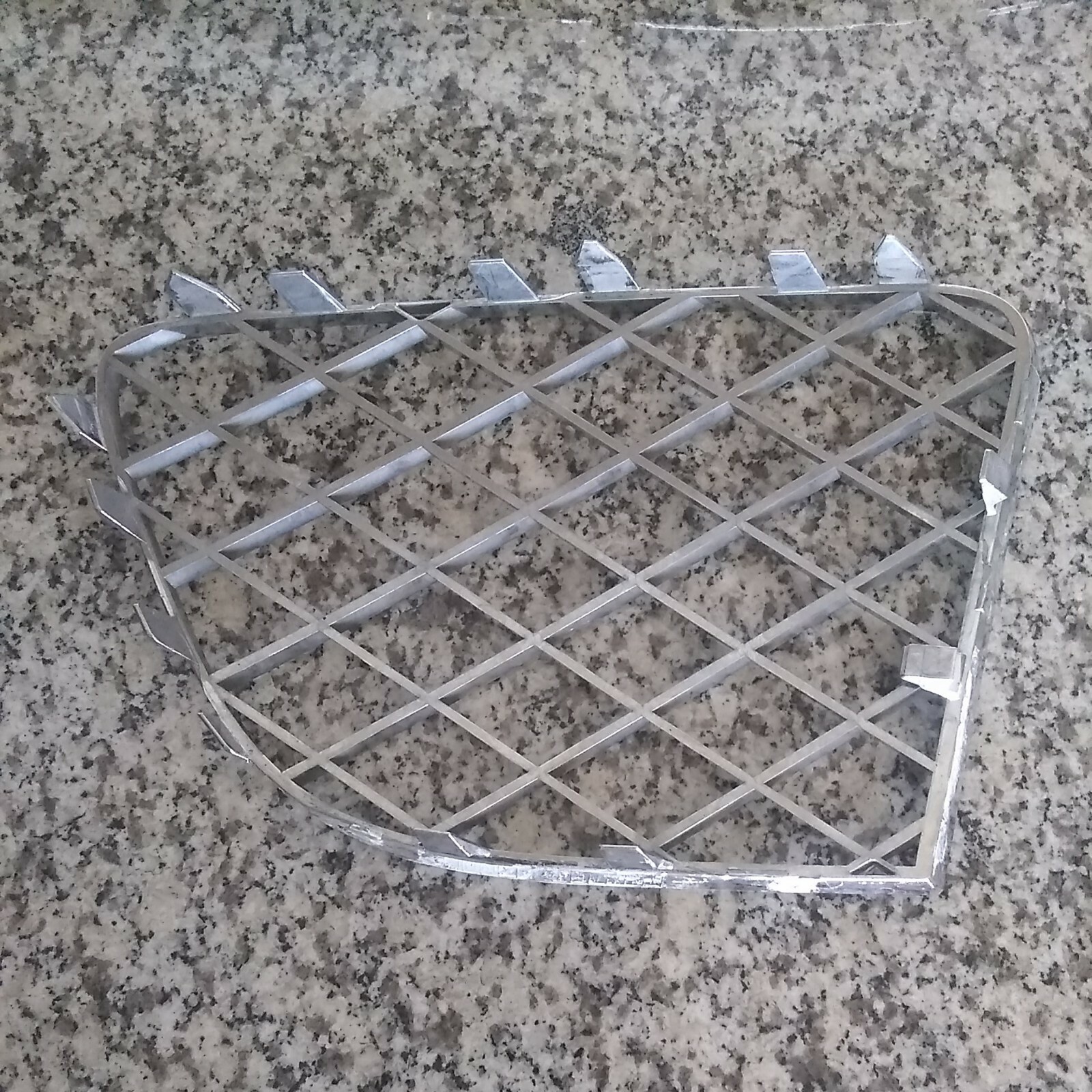 Bentley Continental Gt Gtc right left front center bumper grill chrome 4 lot