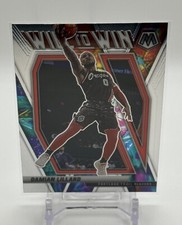 2020-21 Mosaic Basketball #2 Damian Lillard Will To Win Base Trailblazers