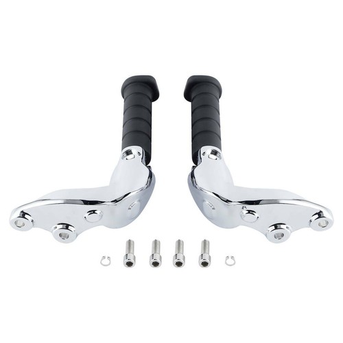 Chrome Rear Footpegs Foot Peg Mount Bracket Fit For Indian Scout Sixty 2016-2023 - Picture 2 of 11
